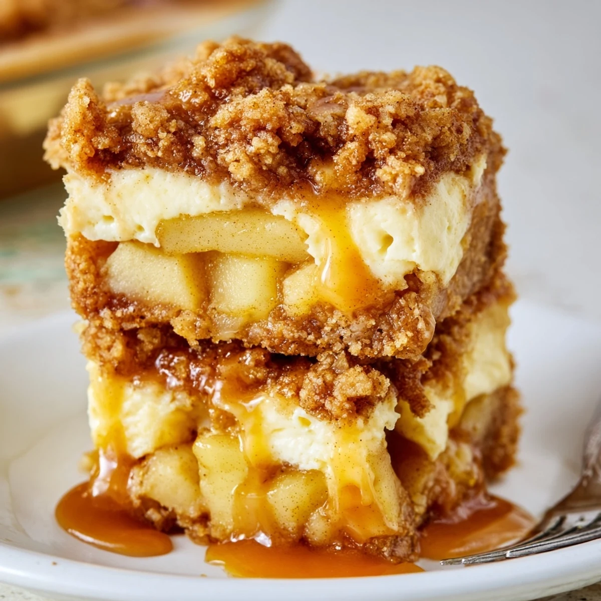 Caramel Apple Cheesecake Muffin #106