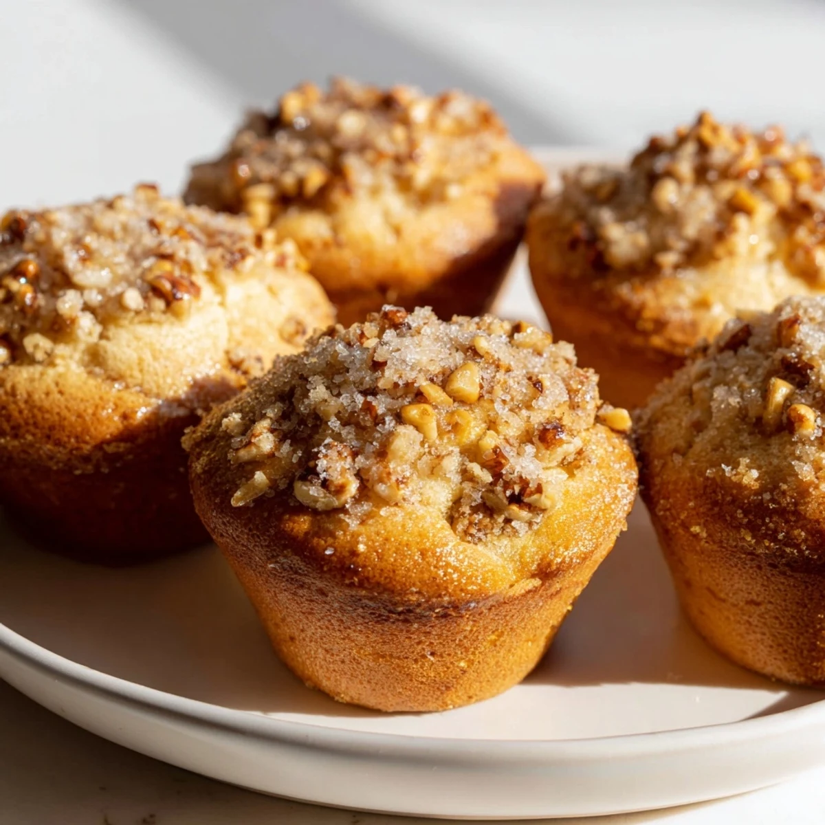 Delightful Lemon Pretzel Pancake Muffins perfect for brunch with a tangy twist.  