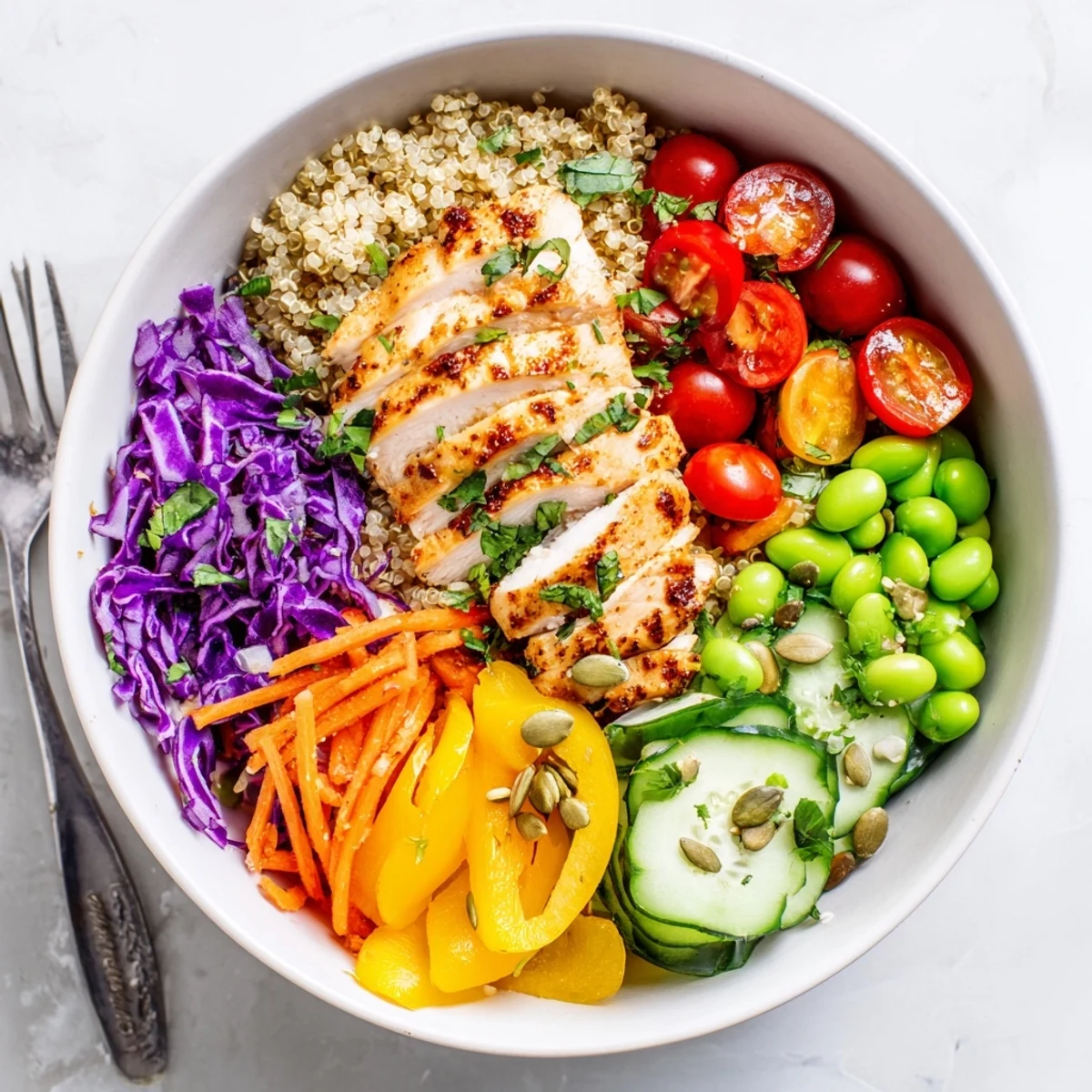 Healthy Meal-Prep Bowls Colour