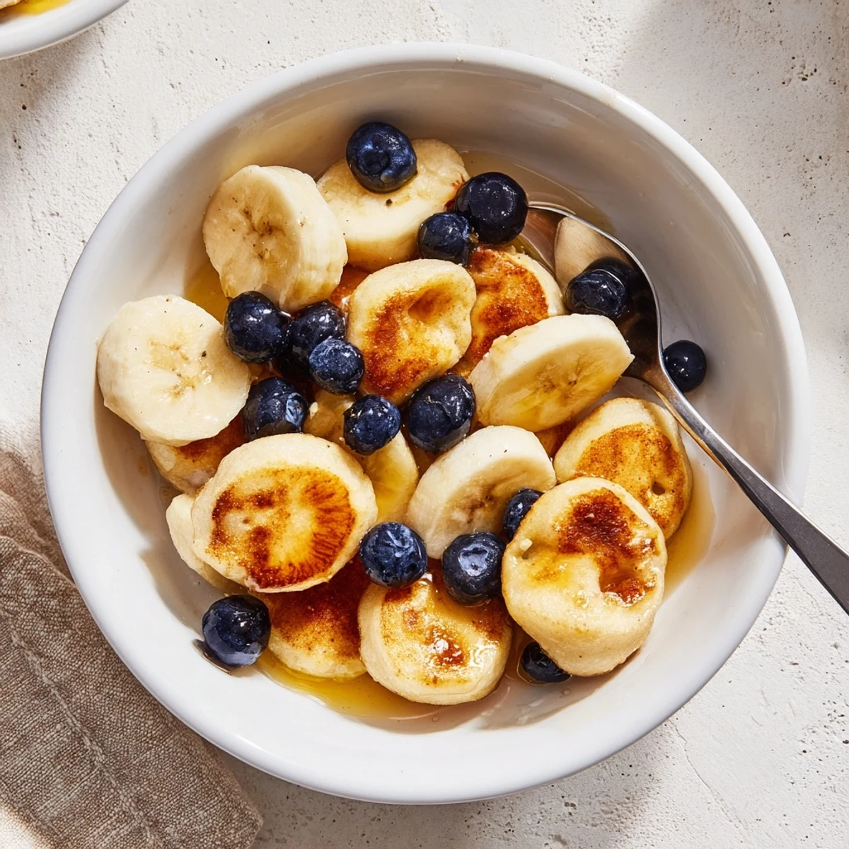 Mini Pancake Cereal Breakfast