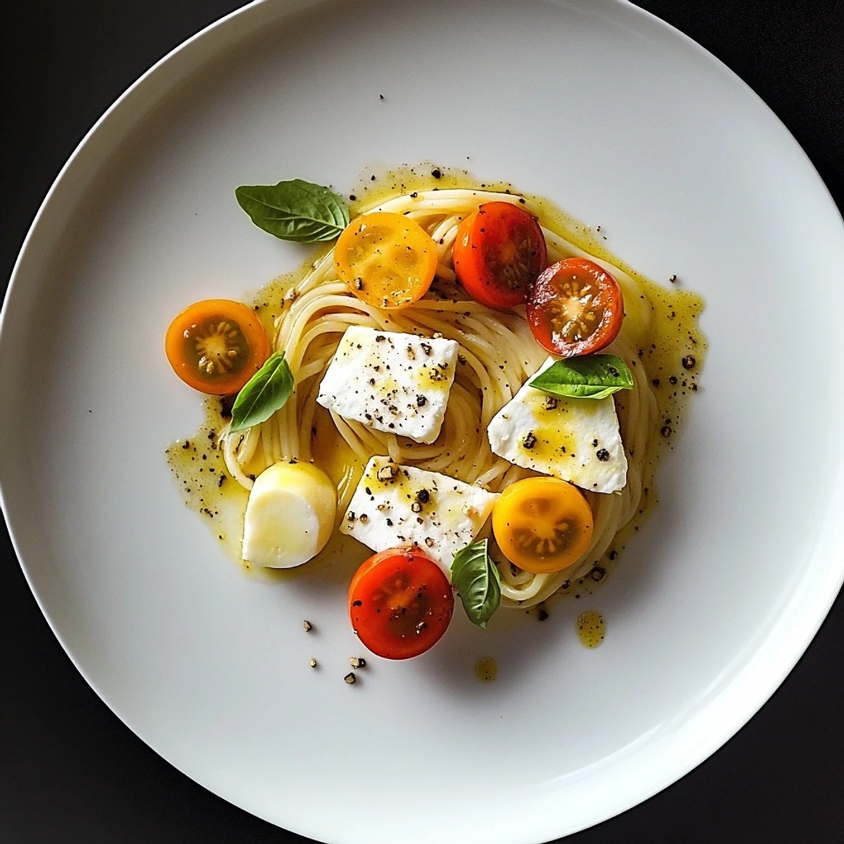 Baked Feta Pasta Caramelised Onions