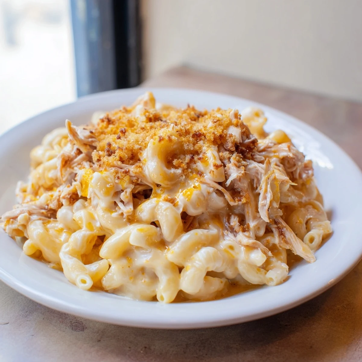Classic Mac Cheese BBQ Chicken