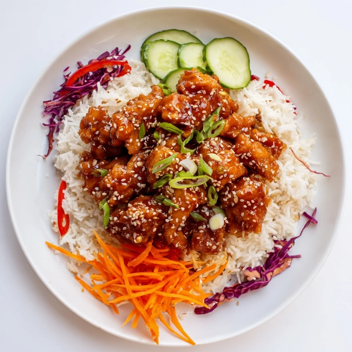 Sriracha Honey Chicken Bowl