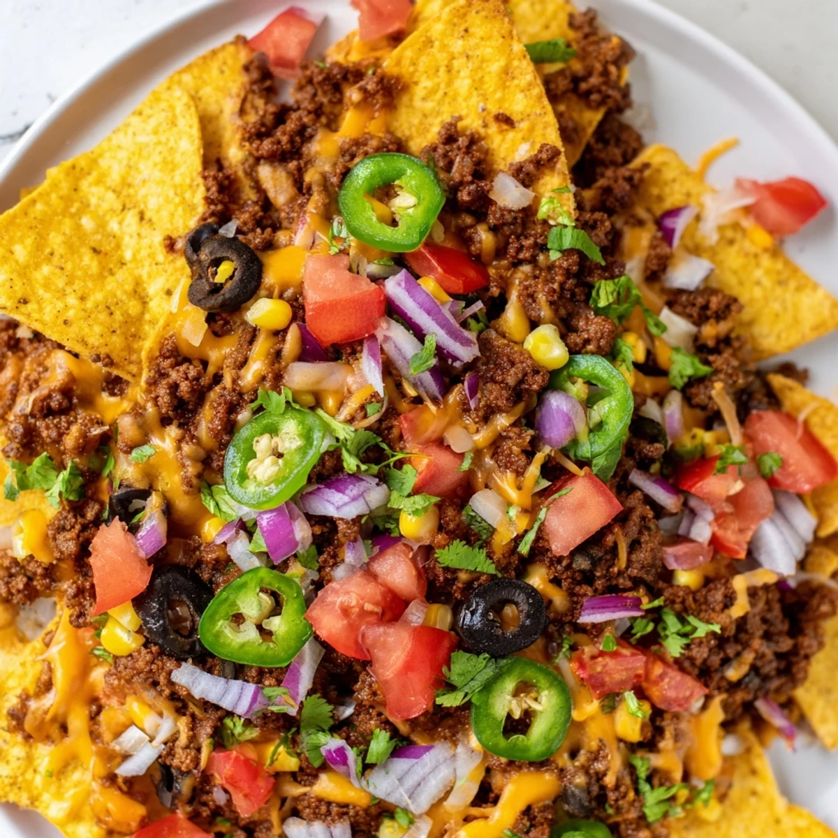 Easy Cheesy Tex-Mex Nachos
