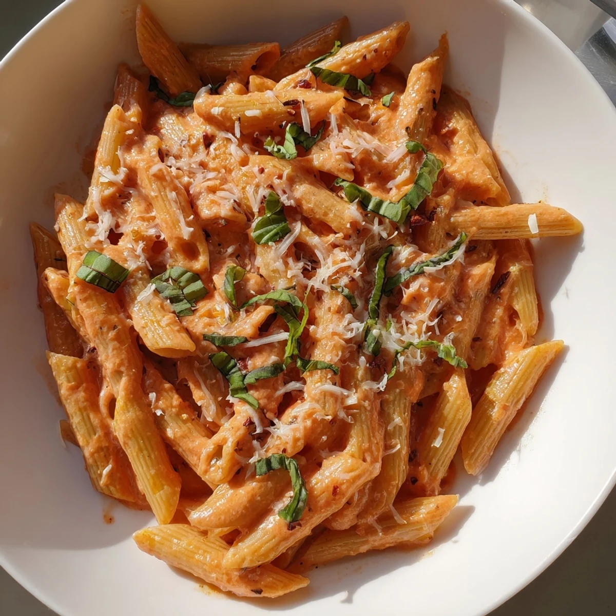 Basil Garlic Creamy Tomato