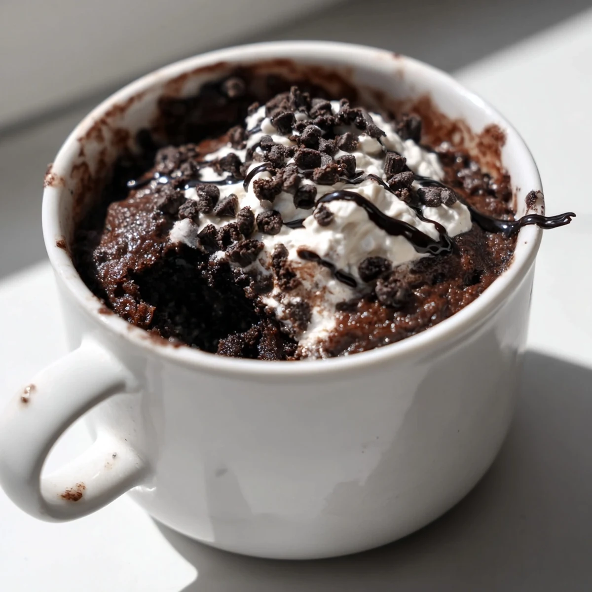 Oreo Mug Chocolate Cake