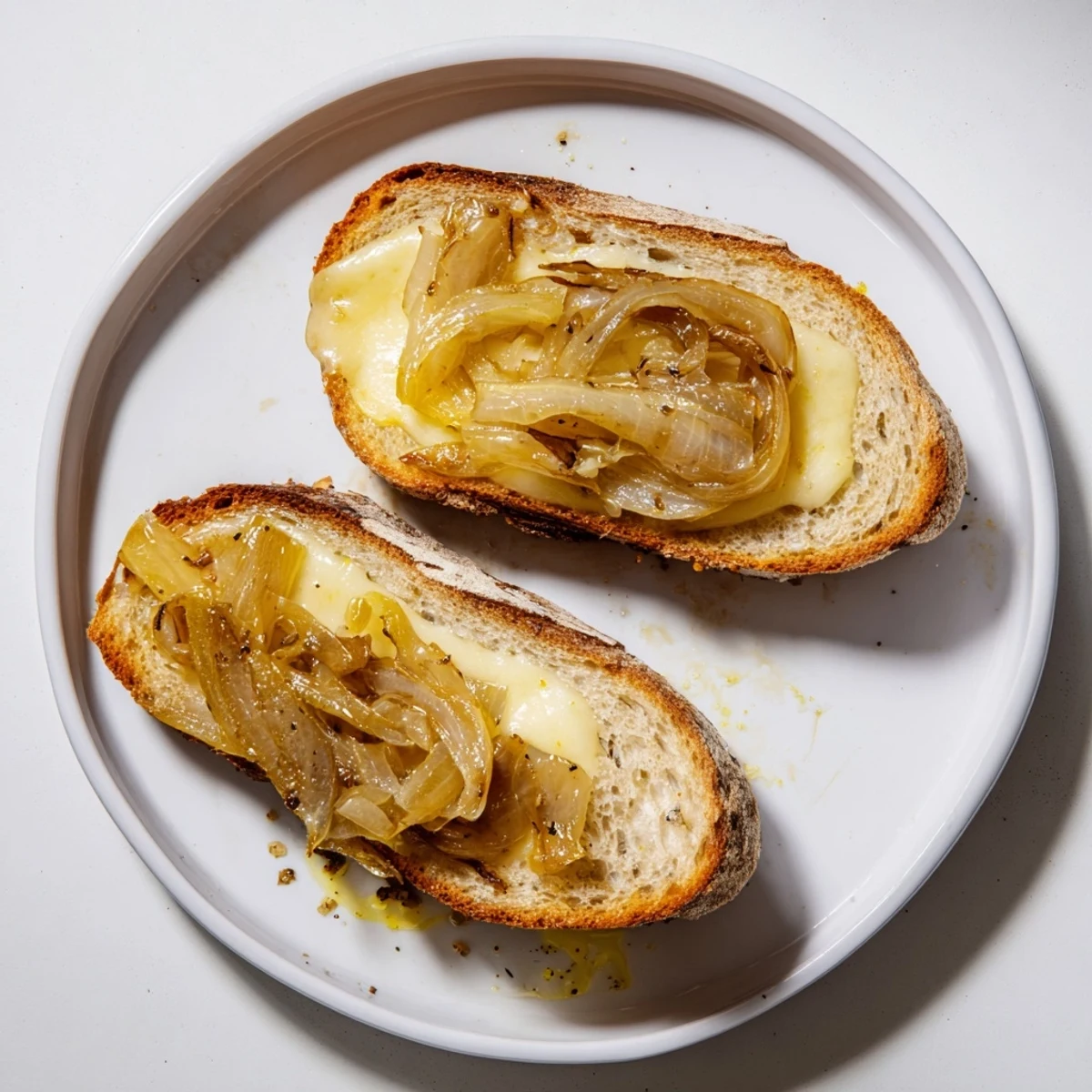 Caramelized Onion Gruyère Toast