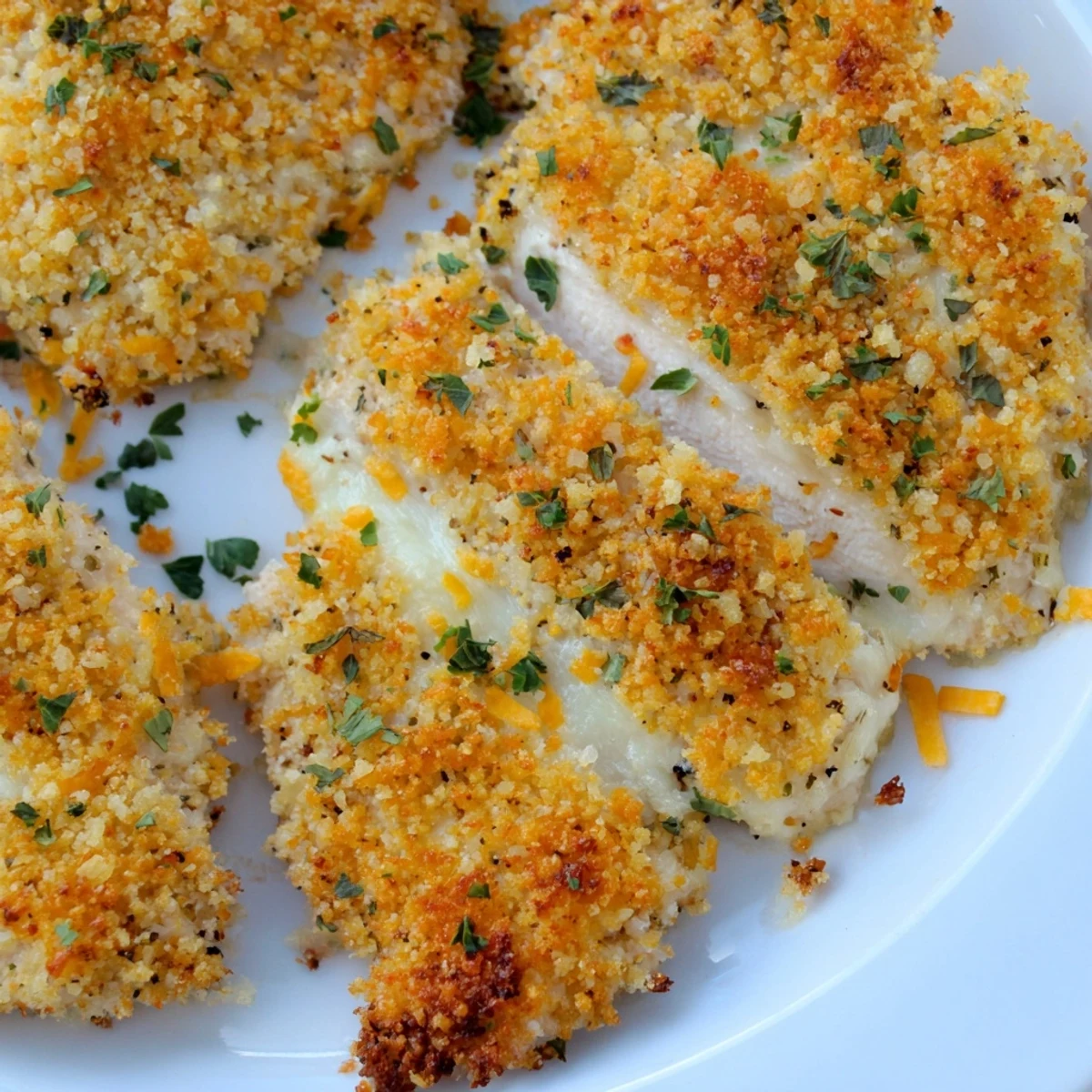 Cheesy Baked Chicken Breast