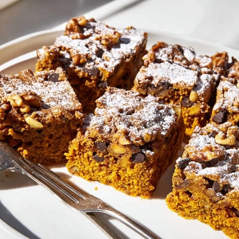 Holiday Snack Pumpkin Nut Bars