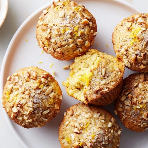 Lemon Pretzel Pancake Muffins