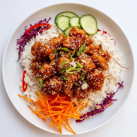 Sriracha Honey Chicken Bowl