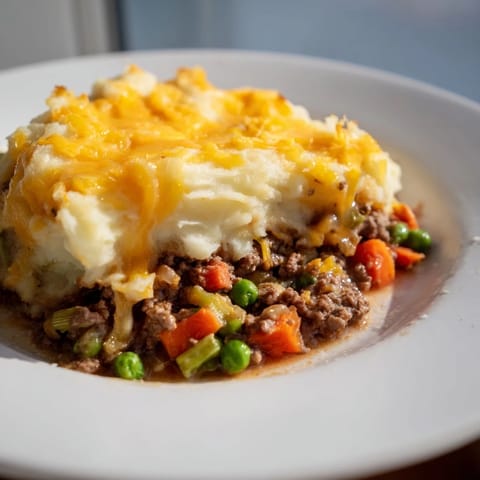 Budget Shepherds Pie Cheesy Topping