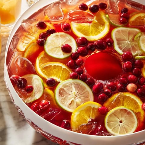 Quick Holiday Punch Ice Ring