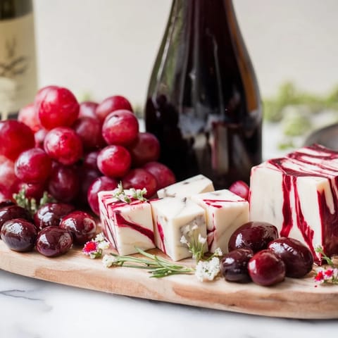 Ruby Red Wine Cheese Board