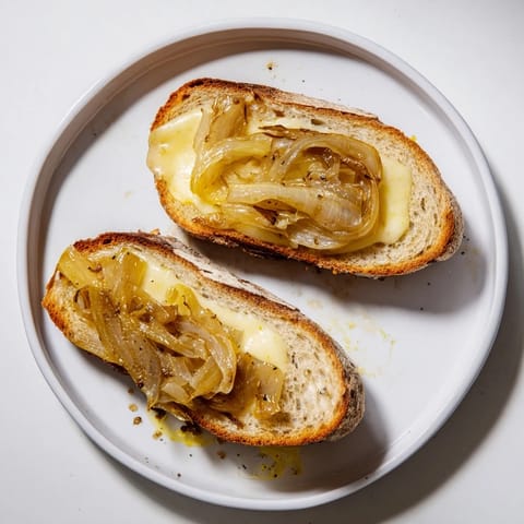 Caramelized Onion Gruyère Toast