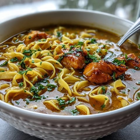 Ginger Turmeric Chicken Soup