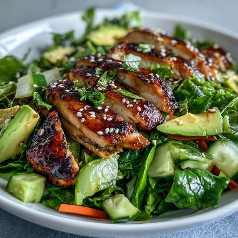 Mango Green Tea Chicken Salad