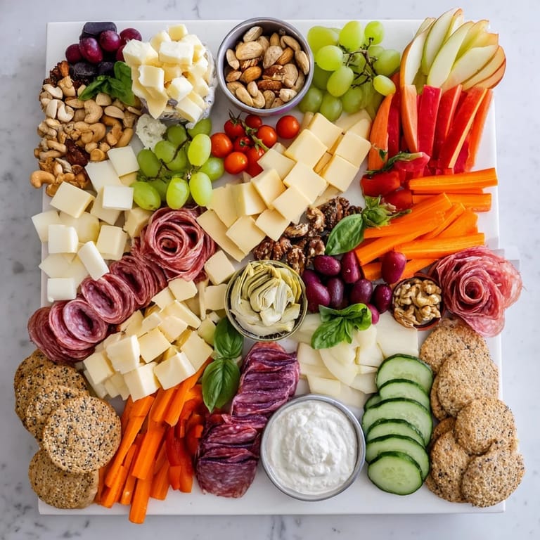 Beautifully styled girl dinner platter perfect for casual gatherings with friends and family.