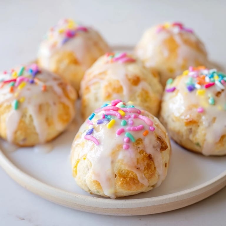 Sweet Quick Christmas Biscuit Bombs, beautifully decorated and ready to be enjoyed with a cup of hot cocoa.