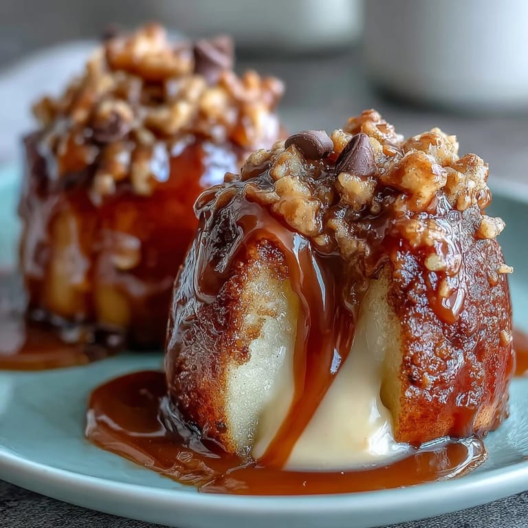 Caramel-coated apple slices with a rich peanut butter drizzle, garnished with roasted peanuts for a delightful crunch.