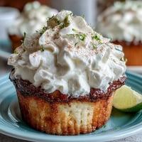 Fluffy vanilla cupcakes soaked in three milks and topped with sweet whipped cream, perfect for Cinco de Mayo parties and festive celebrations.
